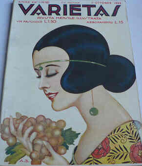 VARIETAS magazine side cover Issue 234 October 1923
