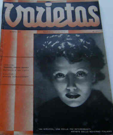 VARIETAS magazine side cover Issue 377 May 1936