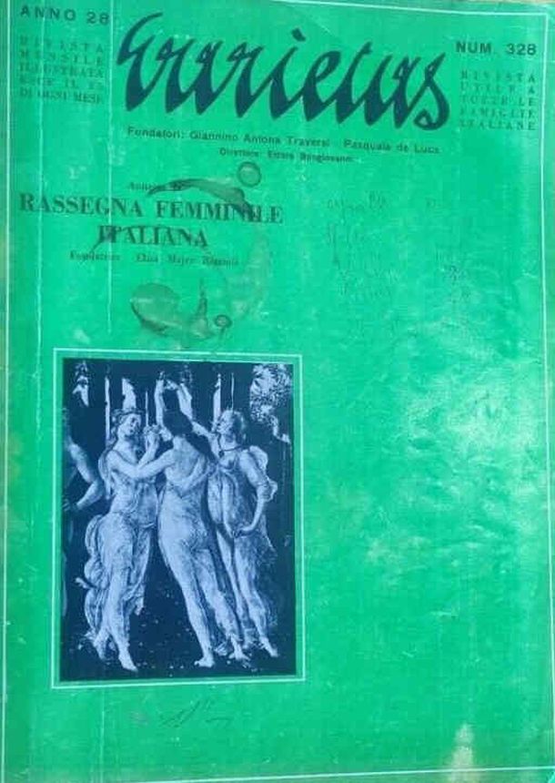 VARIETAS magazine side cover Issue 328  April 1932