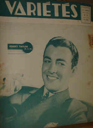 VARIETES magazine side cover Issue 6  1936