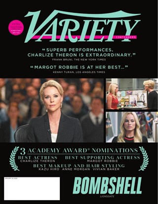 VARIETY magazine cover 23 January 2020