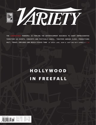 VARIETY magazine cover 11 March 2020