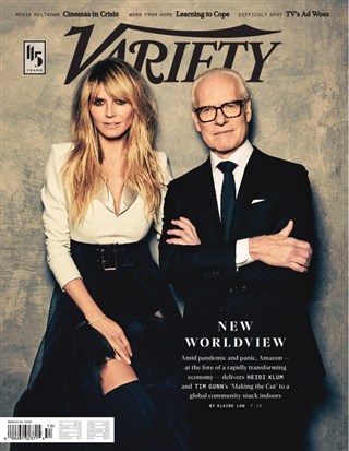VARIETY magazine cover 25 March 2020