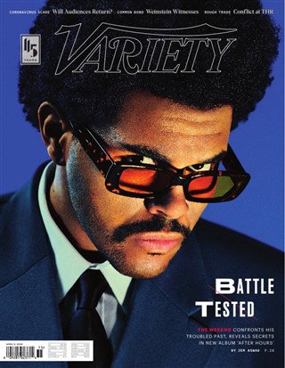 VARIETY magazine cover 8 April 2020