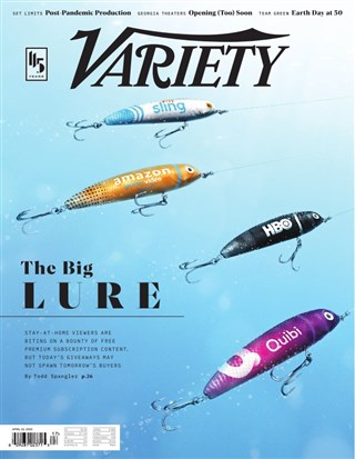 VARIETY magazine cover 22 April 2020