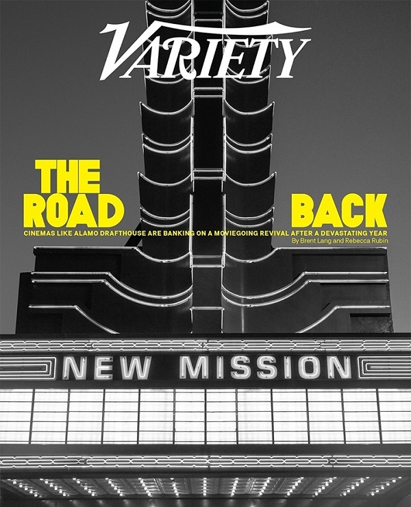 VARIETY magazine cover 31 March 2021