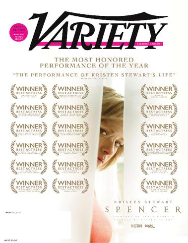 VARIETY magazine cover 22 January 2022