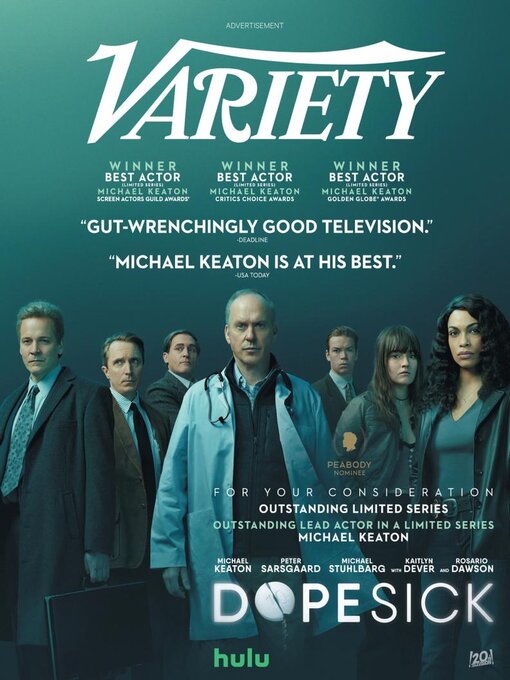 VARIETY magazine cover 25 May 2022