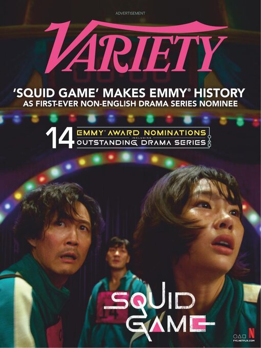 VARIETY magazine cover 14 July 2022