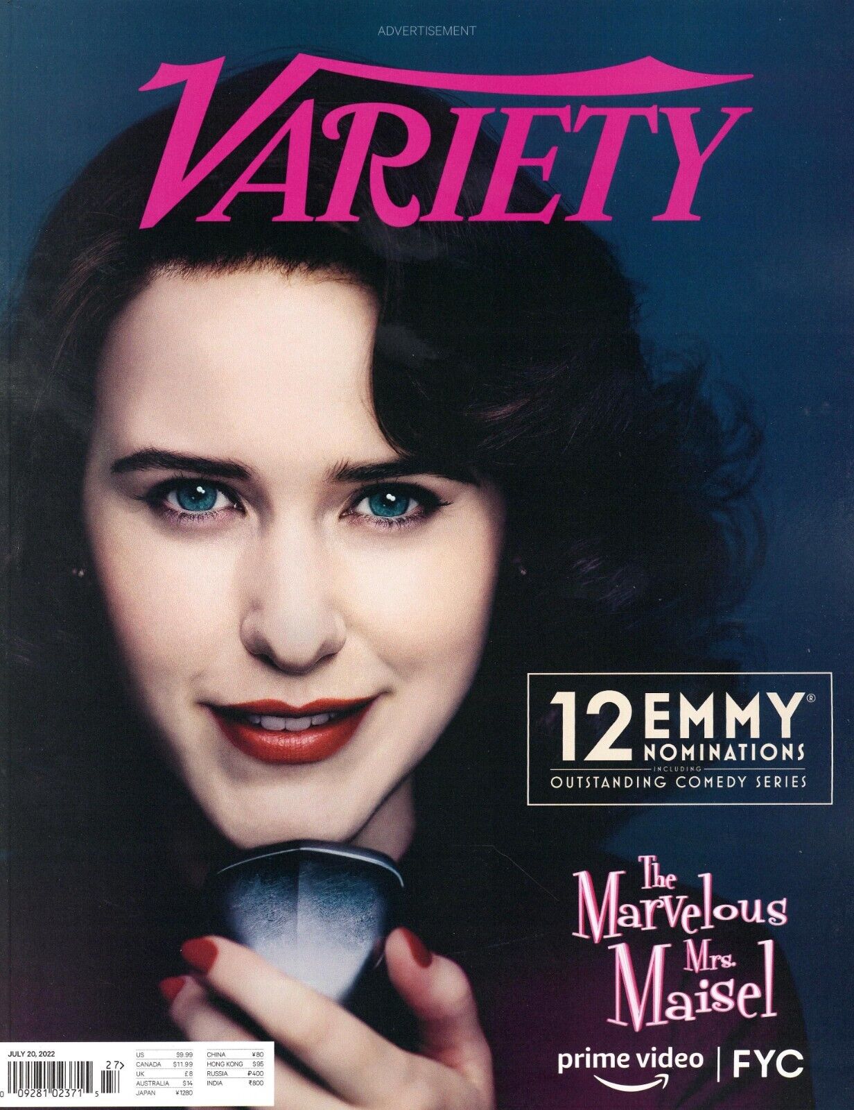 VARIETY magazine cover 20 July 2022