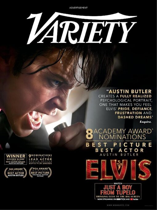 VARIETY magazine cover 15 February 2023
