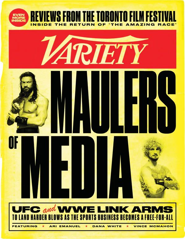 VARIETY magazine cover 20 September 2023