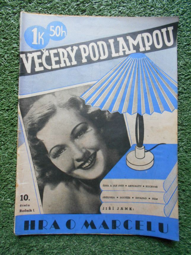 VECERY POD LAMPOU magazine side cover Issue 10   1940