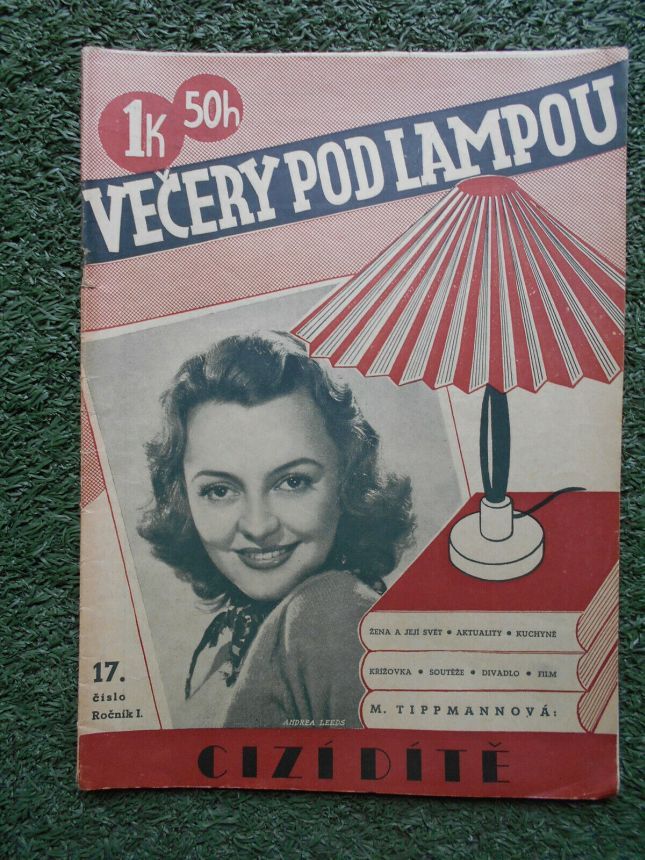 VECERY POD LAMPOU magazine side cover Issue 17   1940