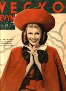 VECKO-REVYN magazine side cover 11 January 1946