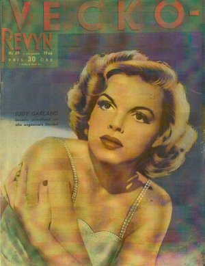 VECKO-REVYN magazine side cover Issue 49 8 December 1944