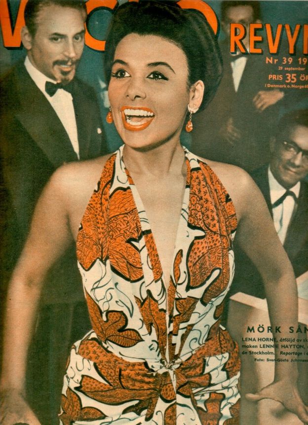 VECKO-REVYN magazine side cover Issue 39 29 September 1950