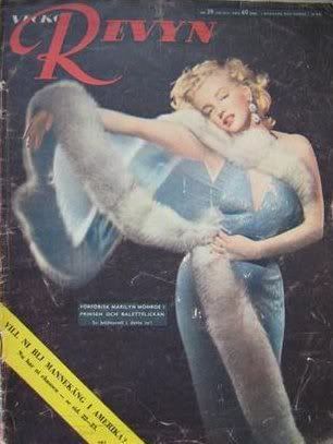 VECKO-REVYN magazine side cover Issue 29  1957