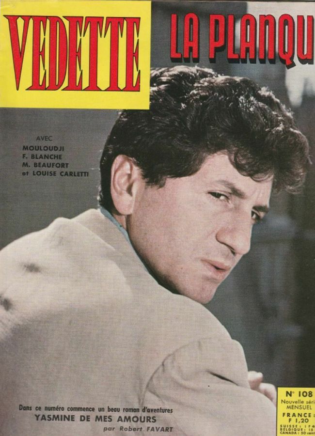 VEDETTE magazine side cover Issue 108   1963