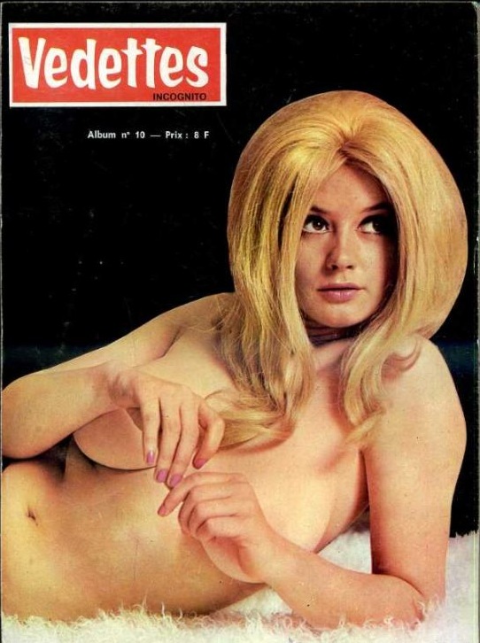 VEDETTES INCOGNITO SELECTION magazine side cover Issue 10   1970