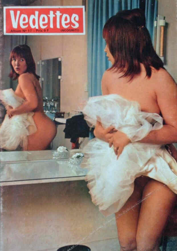 VEDETTES INCOGNITO SELECTION magazine side cover Issue 17   1970