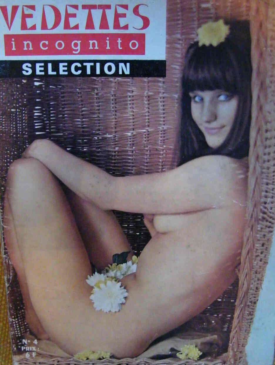 VEDETTES INCOGNITO SELECTION magazine side cover Issue 4   1967