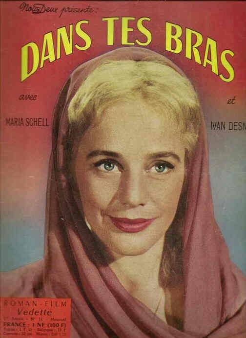 ROMAN FILM VEDETTE magazine side cover Issue 11 March 1960