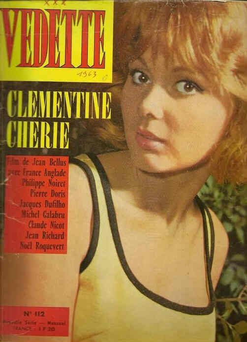 VEDETTE magazine side cover Issue 112  1963