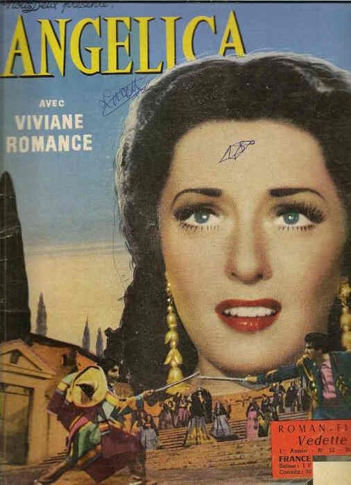 ROMAN FILM VEDETTE magazine side cover Issue 12 April 1960