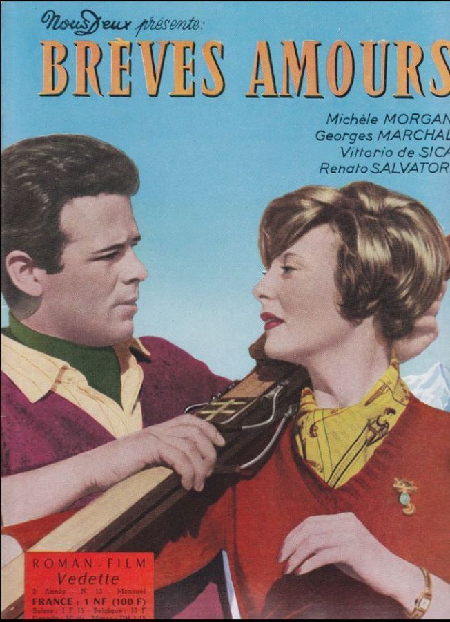 ROMAN FILM VEDETTE magazine side cover Issue 13  1960