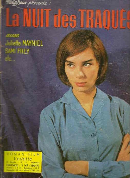 ROMAN FILM VEDETTE magazine side cover Issue 15  1960