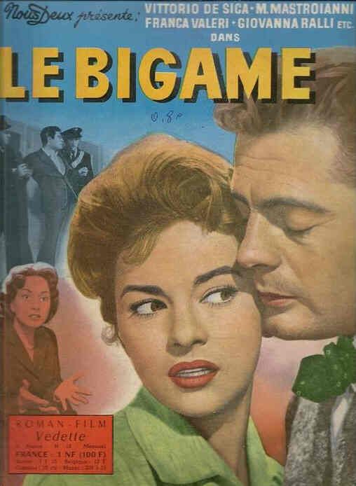 ROMAN FILM VEDETTE magazine side cover Issue 16  1960