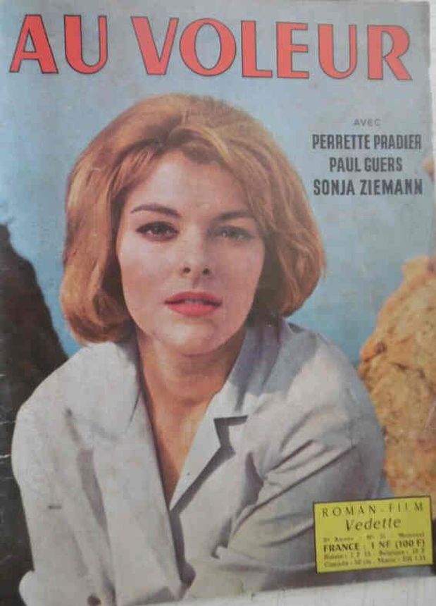ROMAN FILM VEDETTE magazine side cover Issue 31 December 1961