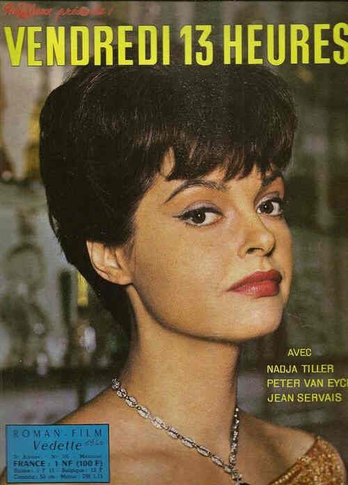ROMAN FILM VEDETTE magazine side cover Issue 35 April 1962