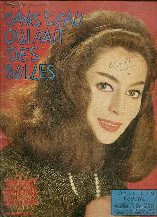 ROMAN FILM VEDETTE magazine side cover Issue 37 June 1962