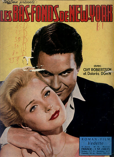 ROMAN FILM VEDETTE magazine side cover Issue 40 September 1962