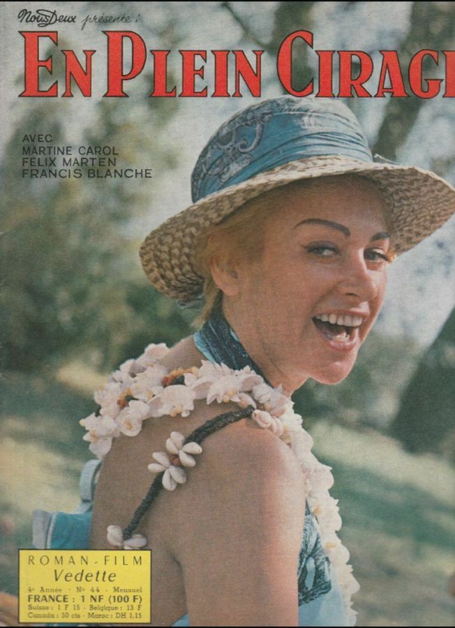 ROMAN FILM VEDETTE magazine side cover Issue 44 January 1963