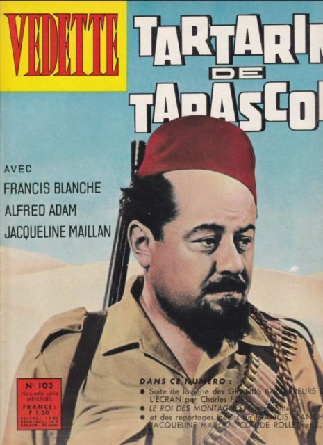 VEDETTE magazine side cover Issue 103  1963