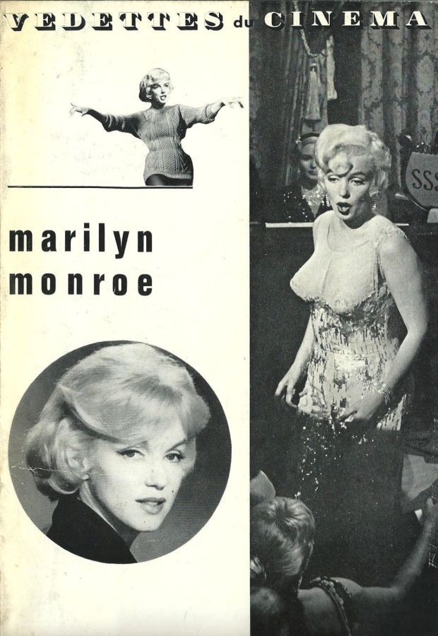 VEDETTES DU CINEMA magazine side cover Issue 2   1962