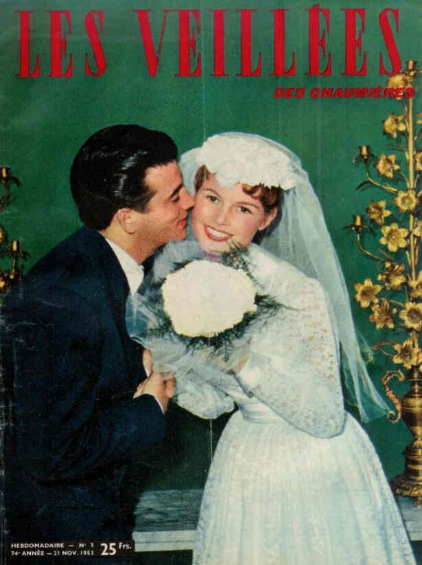 VEILLEES | LES magazine side cover Issue 1 21 November 1953