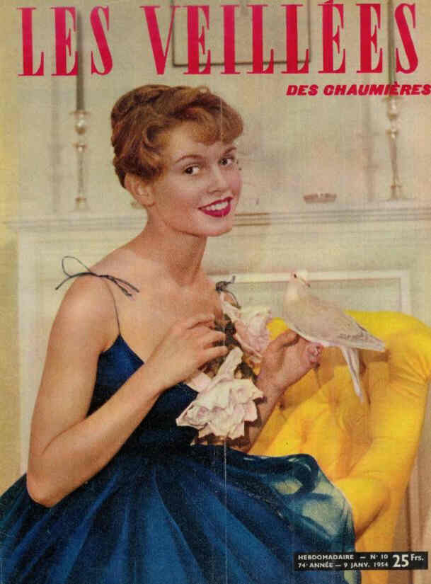 VEILLEES | LES magazine side cover Issue 10 9 January 1954