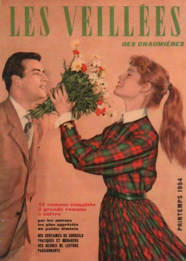 VEILLEES | LES magazine side cover Spring 1954