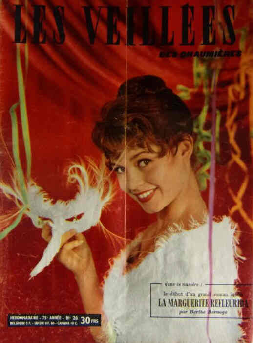 VEILLEES | LES magazine side cover Issue 26  March 1955