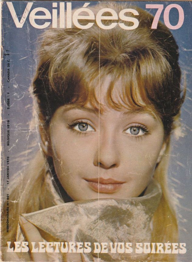 VEILLEES | LES magazine side cover Issue 801 17 January 1970