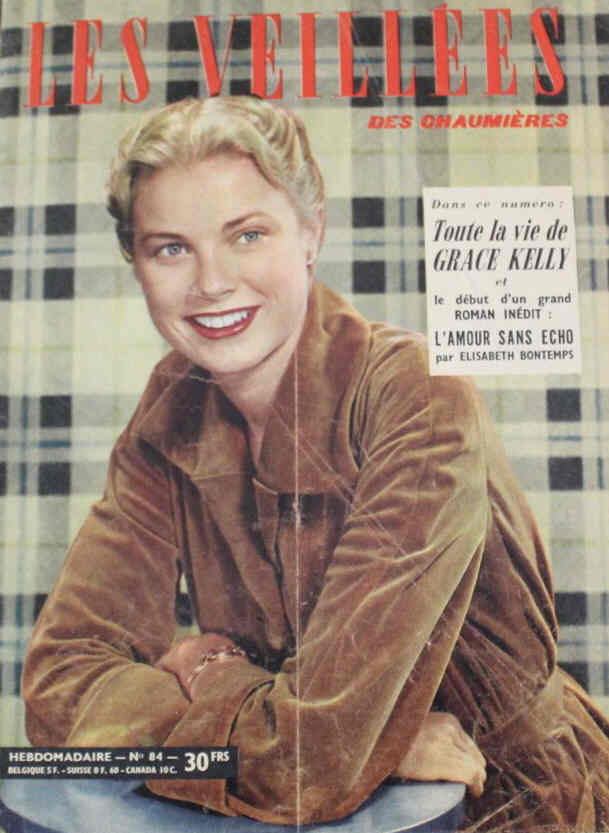 VEILLEES | LES magazine side cover Issue 84   1956