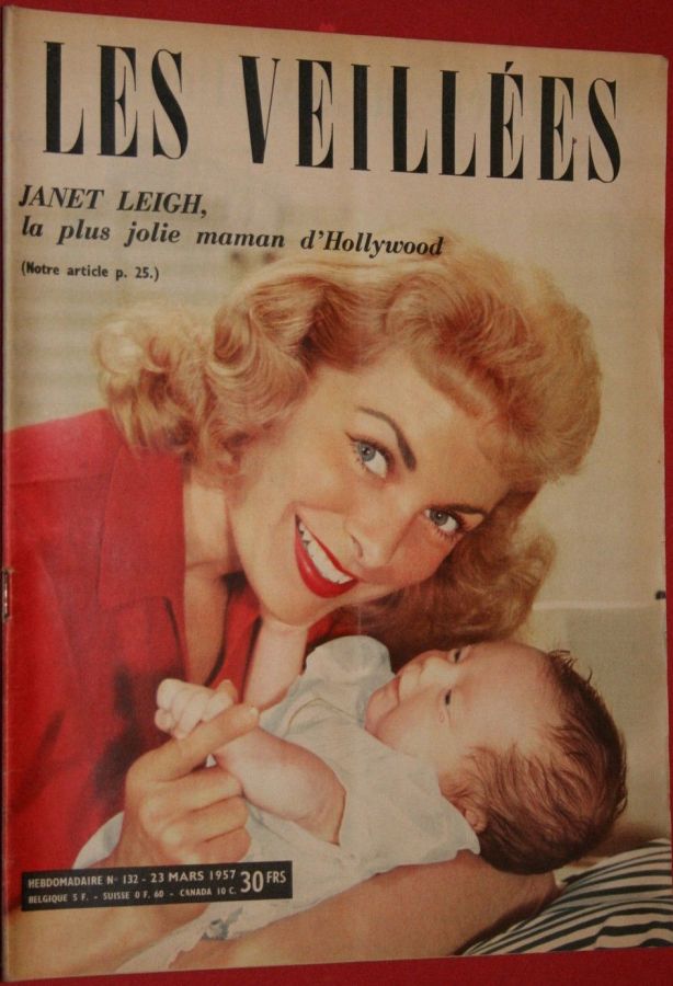 VEILLEES | LES magazine side cover Issue 132 23 March 1957