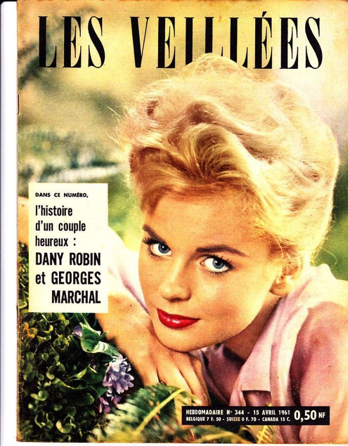 VEILLEES | LES magazine side cover Issue 344 15 April 1961