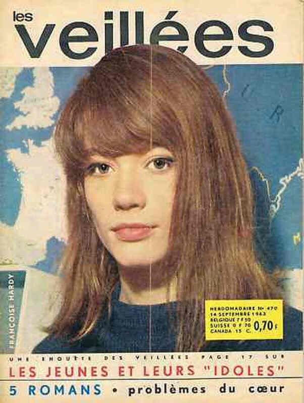VEILLEES | LES magazine side cover Issue 470 14 September 1963