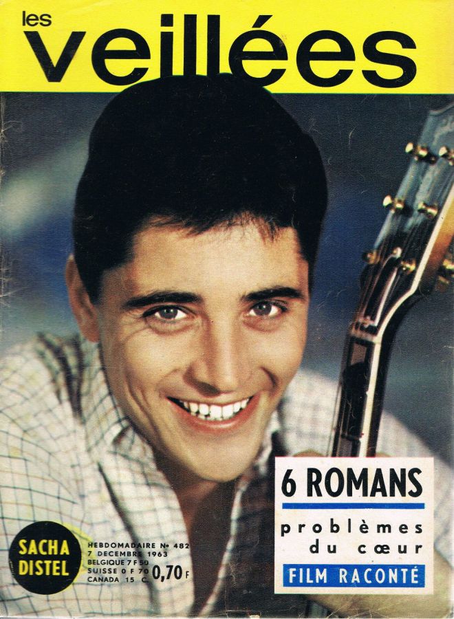 VEILLEES | LES magazine side cover Issue 482 7 December 1963