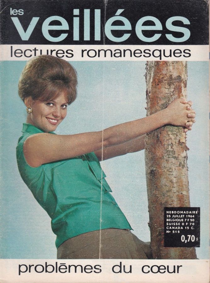 VEILLEES | LES magazine side cover Issue 515 25 July 1964